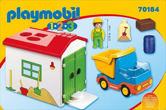 Playmobil 70184 Camion con cassone 1.2.3 - 4