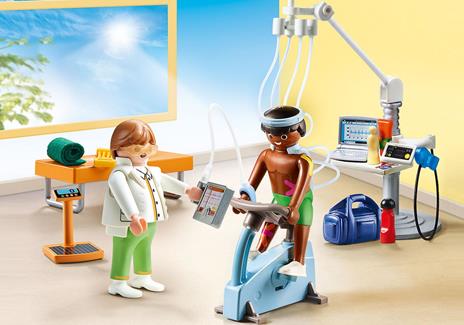 Playmobil Grande Ospedale (70195). Fisioterapista