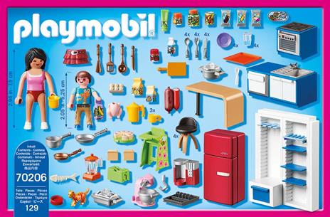 Playmobil 70206 Cucina - 4