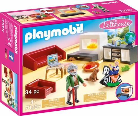 Playmobil 70207 Soggiorno con camino - 3