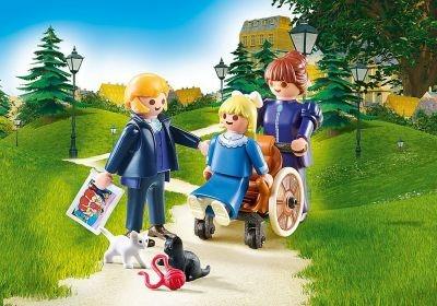 Playmobil Heidi (70258). Clara Con Il Suo Papa' E La Signorina Rottenmeier - 3