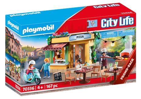 Playmobil 70336 Pizzeria con giardino - 2