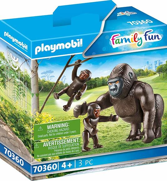 Playmobil Famiglia di Gorilla