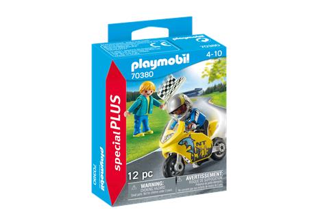 Playmobil 70380 Bambini con mini-moto