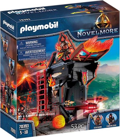 Playmobil 70393 Torre d'assalto con ariete di Burnham