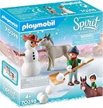 Playmobil (70398). Spirt Iii. Snips. Senor Carota E Il Pupazzo Di Neve