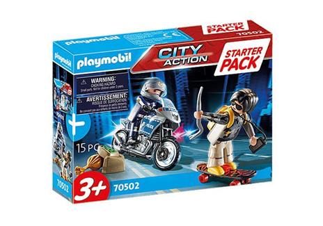 Playmobil 70502 Starter Pack Poliziotto E Ladro - 2