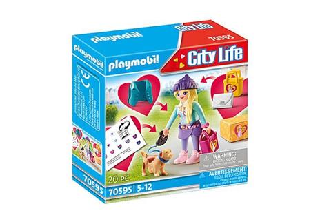 Playmobil: 70595 - Fashion - Fashion Girl Con Cagnolino