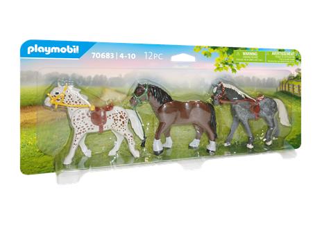 Playmobil 70683 3 pony