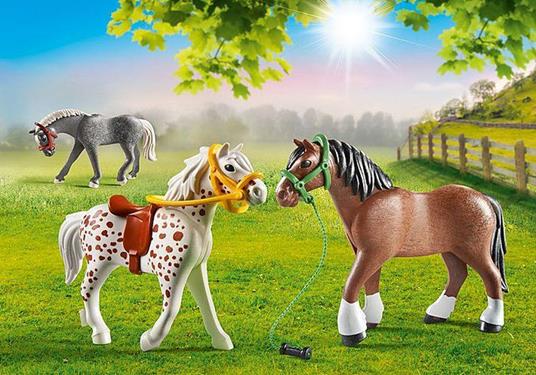 Playmobil 70683 3 pony - 3