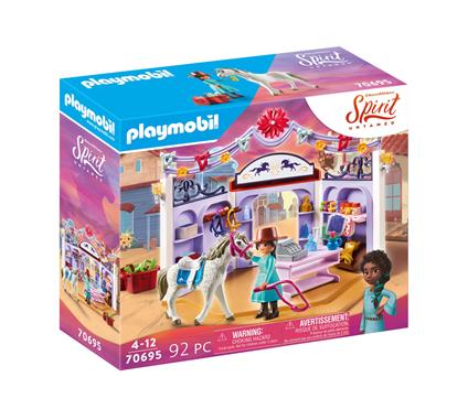 Playmobil: 70695 - Spirit - Negozio Di Selle Di Miradero