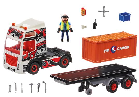 Playmobil 70771 Motrice Con Container - 2