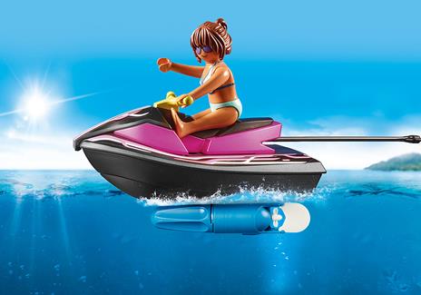 Playmobil 70906 Starter Pack Moto d'acqua con banana boat - 3