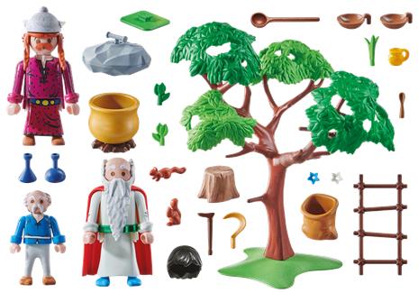 Playmobil 70933 Asterix:  Panoramix con calderone della pozione magica - 3