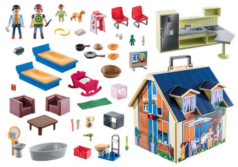 Playmobil 70985 Casa delle Bambole Portatile - 3