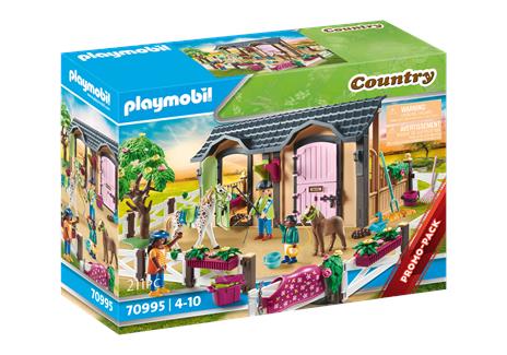 Playmobil 70995 Lezione di equitazione con stalle