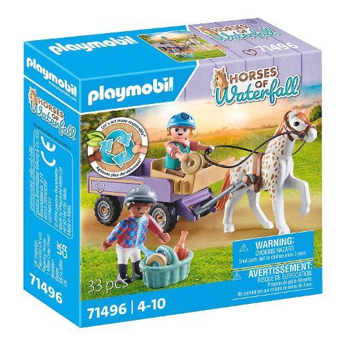 Carrozza con pony HORSES OF WATERFALL 33 pz 71496