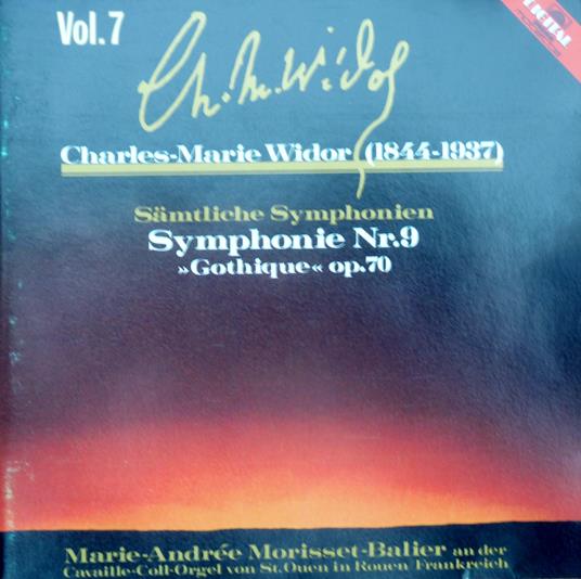 Samtliche Symphonien - CD Audio di Charles-Marie Widor