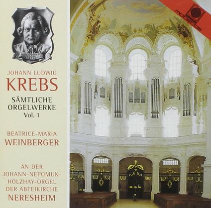 Samtliche Orgelwerke 1 - CD Audio di Johann Ludwig Krebs