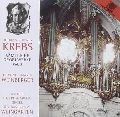 Samtliche Orgelwerke 3 - CD Audio di Johann Ludwig Krebs