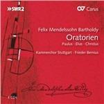 Oratorios Paulus Elias ch - CD Audio di Felix Mendelssohn-Bartholdy