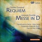 Requiem & Mass in D - CD Audio di Antonin Dvorak,Charles Gounod