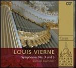 Sinfonie n.3, n.5 - SuperAudio CD ibrido di Louis Vierne,Samuel Kummer