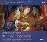 Nove arie tedesche - CD Audio di Georg Friedrich Händel,Monika Mauch