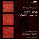 Concerti per fagotto GWV301, GWV307 - Concerti per violino GWV337, GWV328 - CD Audio di Johann Christoph Graupner,Sergio Azzolini,Ensemble Il Capriccio,Friedemann Wezel