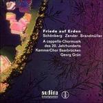 Friede Auf Erde - 3 Volkslieder Op.49, Dreimal Tausend Jahre Op.50 - CD Audio di Arnold Schönberg