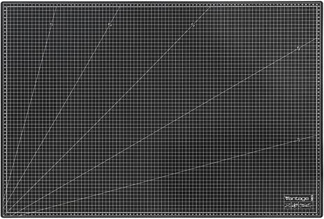 Vantage - Tappetino da taglio autorigenerante, utilizzabile su entrambi i lati, con griglia A1
