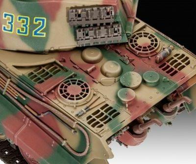 Tiger Ii Ausf.B Henschel Turret Tank Plastic Kit 1:35 Model Rv03249 - 5