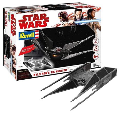 Modellino 1/70 Kylo RenS Tie Fighter Revell - 9