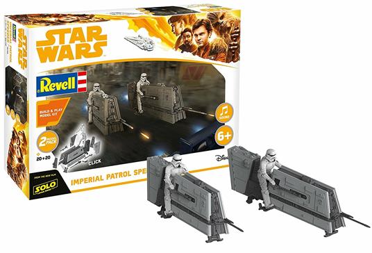 Star Wars Solo. Imperial Patrol Speeder (Build & Play Lights & Sounds)