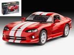 Dodge Viper Gts Plastic Kit 1:25 Model Rv07040