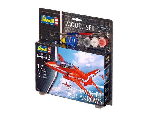 Modellino 1/72 Model Set Bae Hawk T.1 Red Arrows Revell - 3