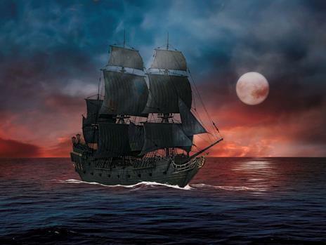 Modellino 1/150 Model Set Black Pearl Pirati Dei Caraibi (Disney) Revell - 6