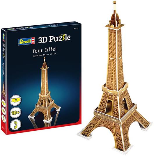 Puzzle 3D Torre Eiffel - Revell - Puzzle 3D - Giocattoli | IBS