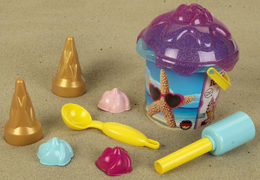 Aqua Action Ice Cream Set. Secchiello per La Sabbia 1 Litro. Theo Klein (2359)