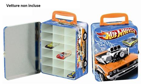 Hot Wheels. Valigia Per Collezione Macchinine In Metallo Per 18 Auto