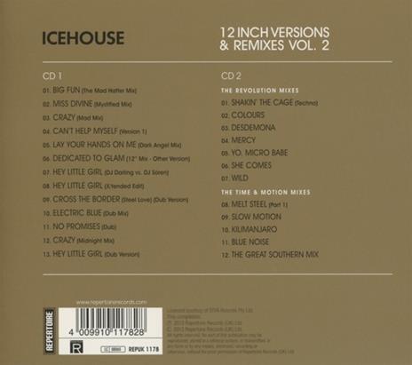 12 Inches 2 - CD Audio di Icehouse - 2