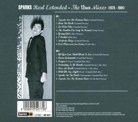 Real Extended - CD Audio di Sparks - 2