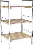 BAKAJI Scaffalatura Mobile Scaffale Porta Microonde Struttura in Metallo  con 2 Ripiani Mensole in Legno MDF Organizer Mensola Porta Utensili  Strumenti Cucina Design Moderno 69 x 37 x 54 cm Beige - Bakaji - Idee  regalo