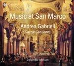 Music At San Marco - CD Audio di Andrea Gabrieli