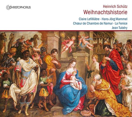 Weihnachtshistorie - CD Audio di Heinrich Schütz