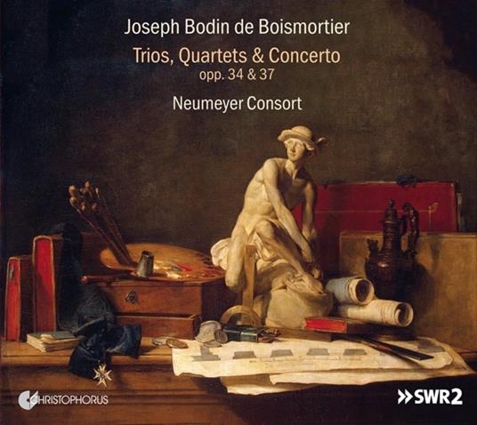Trios, Quartets & Concert Opp. 34 & 37 - CD Audio di Joseph Bodin de Boismortier