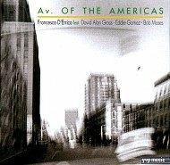 Av.Of The Americas - CD Audio di Francesco D'Errico