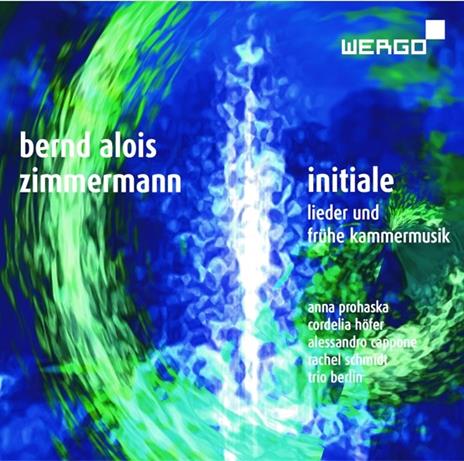 Lieder und Fruhe Kammermu - CD Audio di Bernd Alois Zimmermann