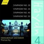 Sinfonie n.39, n.34, n.40, n.50 - CD Audio di Franz Joseph Haydn,Thomas Fey