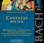 Cantate BWV23, BWV24, BWV25, BWV26 - CD Audio di Johann Sebastian Bach,Bach Ensemble,Helmuth Rilling
